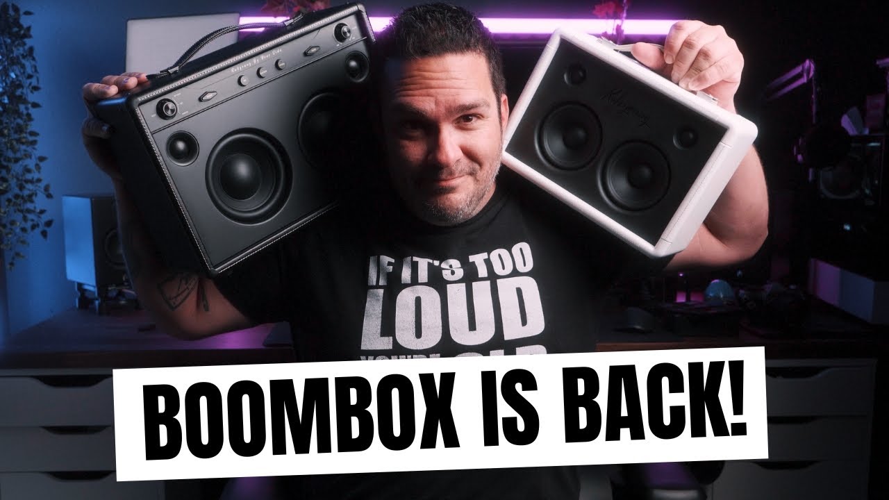 Rubyoung's Bluetooth Speaker Brings the BOOMBOX BACK!